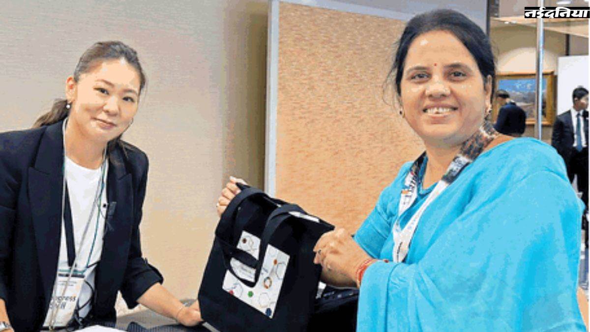 जापान में अंतरराष्ट्रीय मंच पर चमका रायपुर, मेयर मीनल ने साझा किए मॉडल