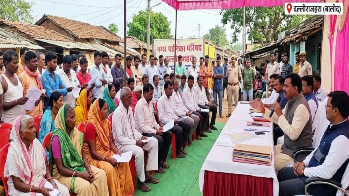 बीएसपी की 130 एकड़ जमीन राजस्व में शामिल हो, नगर पालिका अध्यक्ष तोरण साहू ने की मांग