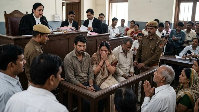 8 साल के बेटे ने कोर्ट में बताई आंखों देखी घटना, उज्जैन में पत्नी ने प्रेमी और साथी के साथ मिलकर की थी पति की हत्या, तीनों को आजीवन कारावास