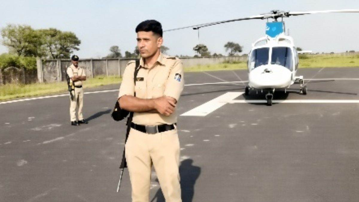 तकनीकी खराबी से रतलाम में नहीं उड़ा भाजपा प्रदेश अध्यक्ष का हेलीकाप्टर, विप्लव जैन की कार से पहुंचे भोपाल