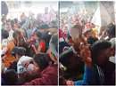 Bhind News: VIDEO भिंड के दंदरौआ धाम में मंदिर पर भगदड़ से महिला की मौत, छह श्रद्धालु घायल