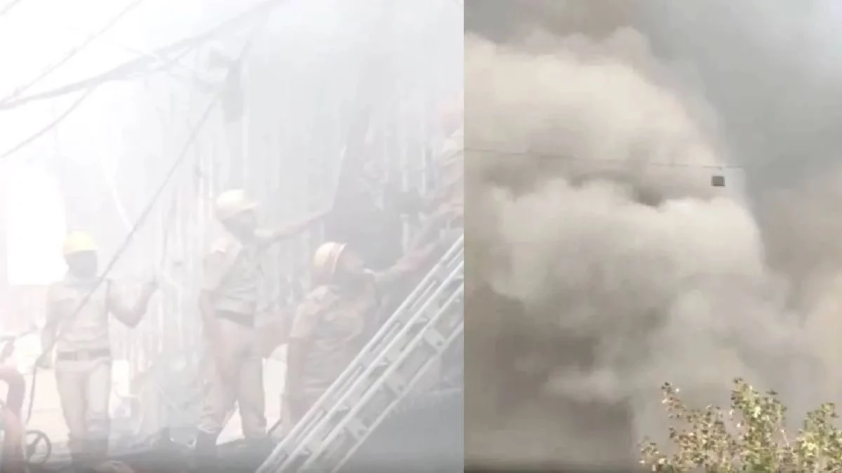 Kolkata Fire Accident: इजरा स्ट्रीट के कई दुकान और मकान भीषण आग की चपेट में, 25 दमकल गाड़ियां मौके पहुंची