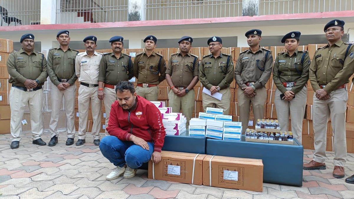 Bhilai News: Smuggler arrested from Rajasthan, used to supply drugs in ...