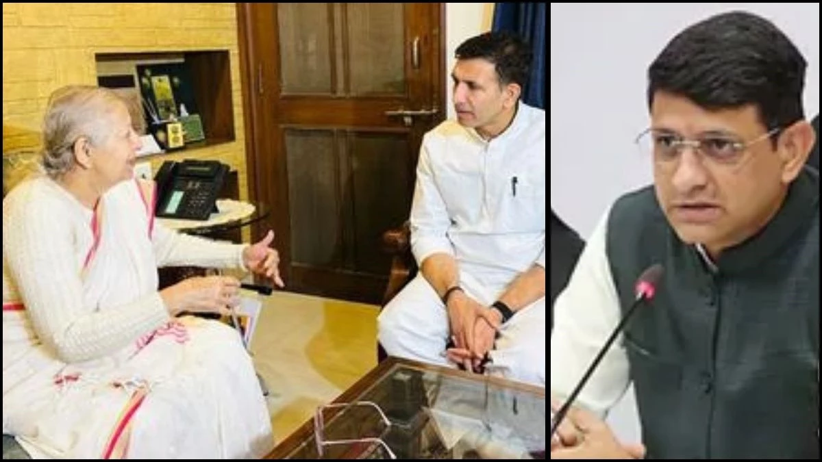 जीतू पटवारी की सुमित्रा महाजन से मुलाकात पर महापौर पुष्यमित्र भार्गव का तंज, बोले- देर से ही सही, पटवारी को सदबुद्धि तो आई