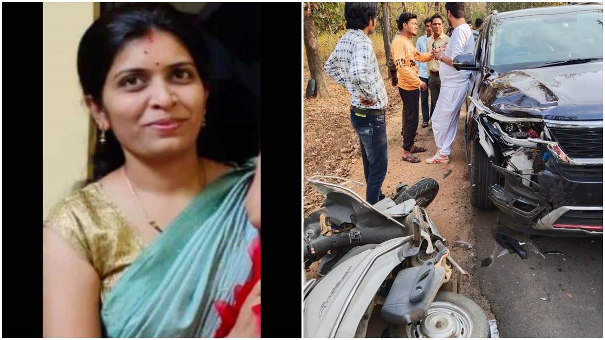 Balaghat News : बोदा-मझगांव मार्ग पर कार ने स्कूटी को मारी टक्कर, शिक्षिका की मौत
