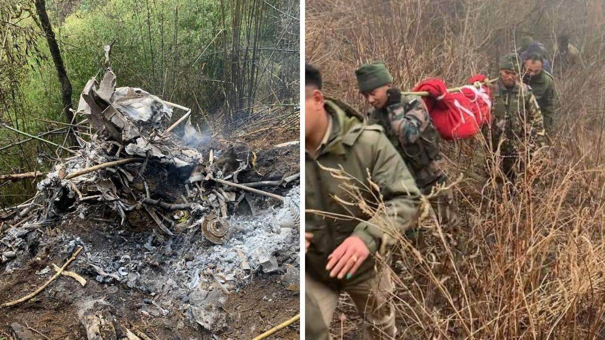 Helicopter Crash: चीता हेलीकॉप्टर क्रैश में दोनों पायलट शहीद, अरुणाचल प्रदेश में हुआ हादसा