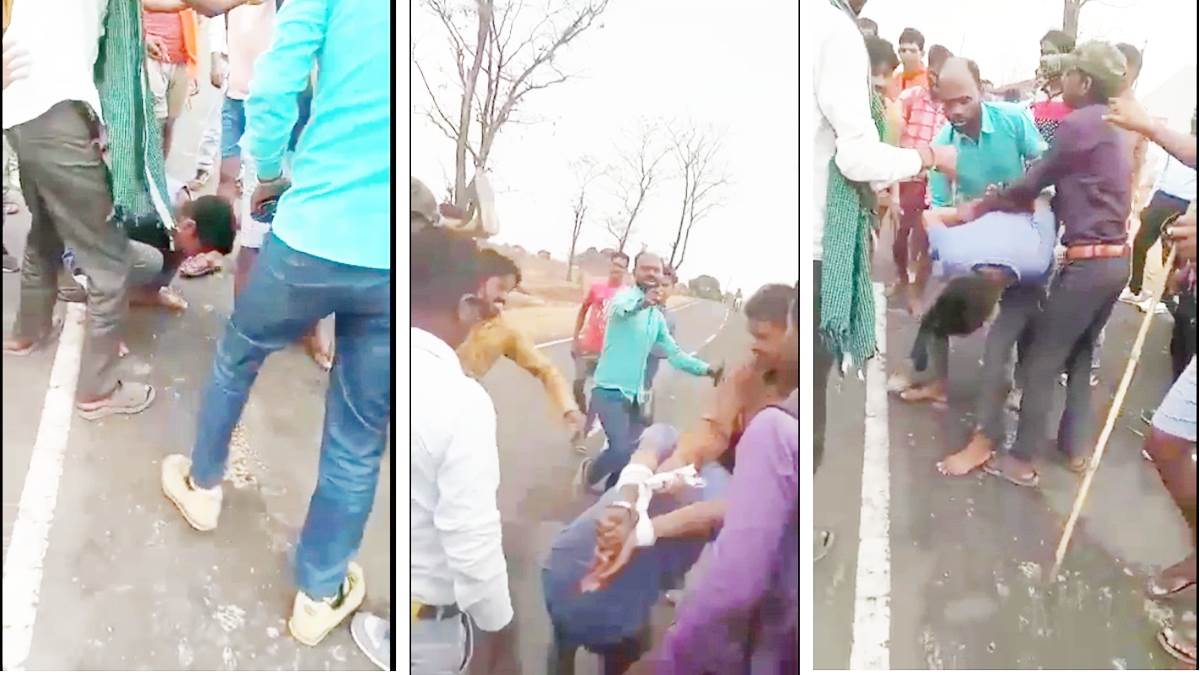 Mandla News: मोटरसाइकिल चोरी के शक में युवक के हाथ बांधकर ग्रामीणों ने की पिटाई, वीडियो प्रसारित