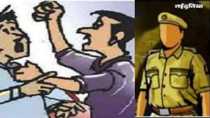 भिलाई में भाजपा नेता के भाई को बंदूक के बट से पीटा, दो कॉन्स्टेबल लाइन अटैच