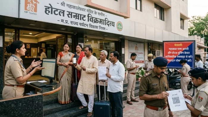 उज्जैन में होटल और भस्म आरती की ऑनलाइन बुकिंग के नाम पर ठगी, बिहार के व्यक्ति से लूटे 17 हजार रुपये