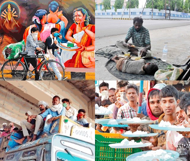 लॉकडाउन से प्रभावित हुए लोग