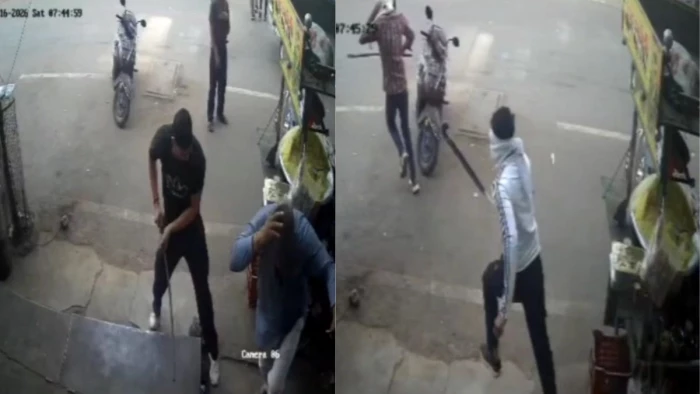 जमीन विवाद में युवक पर जानलेवा हमला, लाठियों से 15 मिनट तक पीटा, फायरिंग में छर्रे लगने से हालत गंभीर