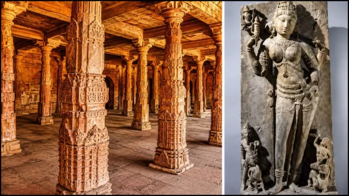 वाग्देवी या अंबिका देवी? भोजशाला की प्रतिमाओं पर छिड़े विवाद को हाई कोर्ट ने ऋग्वेद और साझा प्रतीकों के जरिए सुलझाया वाग्देवी या अंबिका देवी? भोजशाला की प्रतिमाओं पर छिड़े विवाद को हाई कोर्ट ने ऋग्वेद और साझा प्रतीकों के जरिए सुलझाया