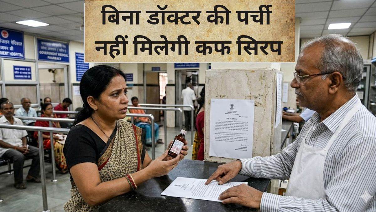 केंद्र सरकार का दवाओं की बिक्री को लेकर बड़ा फैसला, अब बिना डॉक्टर की पर्ची नहीं मिलेगी कफ सिरप, स्वास्थ्य मंत्रालय ने जारी किए नए नियम