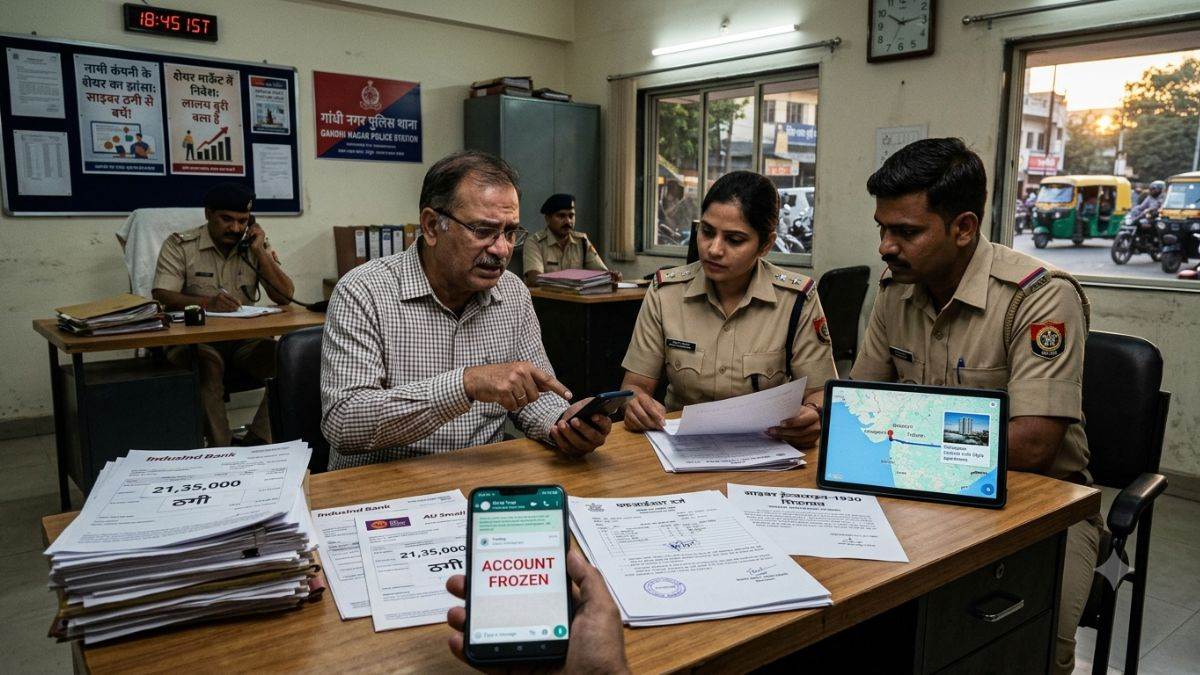 शेयर मार्केट टिप्स के चक्कर में गंवाए ₹21 लाख, फेसबुक ऐड-व्हाट्सएप ग्रुप के जरिए फंसा इंदौर का निवेशक