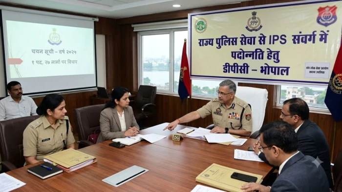 MP के 9 पुलिस अफसर बनेंगे IPS: प्रमोशन के लिए 25 जून को भोपाल में बड़ी मीटिंग, 27 नामों की लिस्ट तैयार