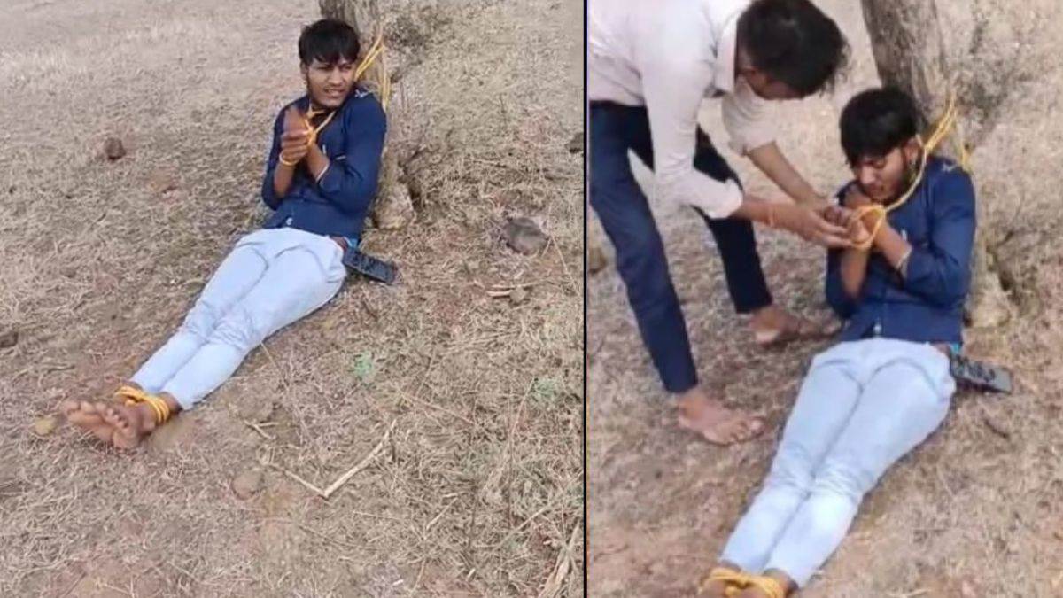 'तुझे मारकर तेरी पत्नी को साथ रखूंगा', ससुराल से लौट रहे युवक को बदमाशों ने किया किडनैप, पेड़ से बांधकर पीटा