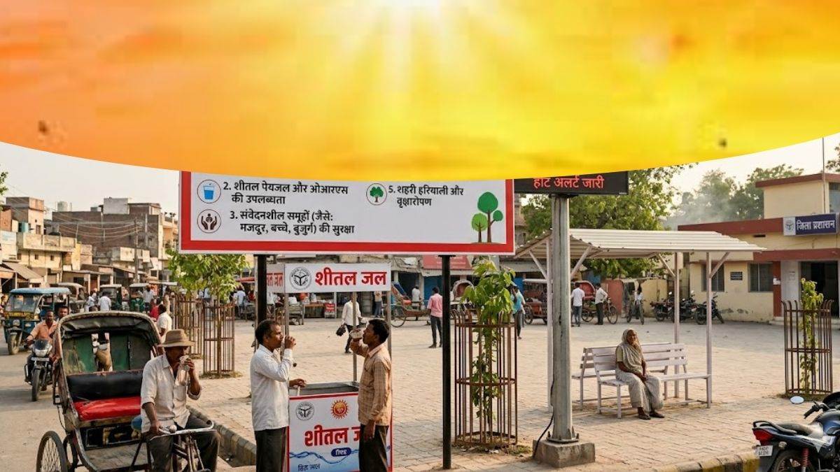 यूपी सरकार ने रणनीति में किया बड़ा बदलाव, अब जिला प्रशासन संभालेगा ‘सिटी हीट एक्शन प्लान’ की जिम्मेदारी