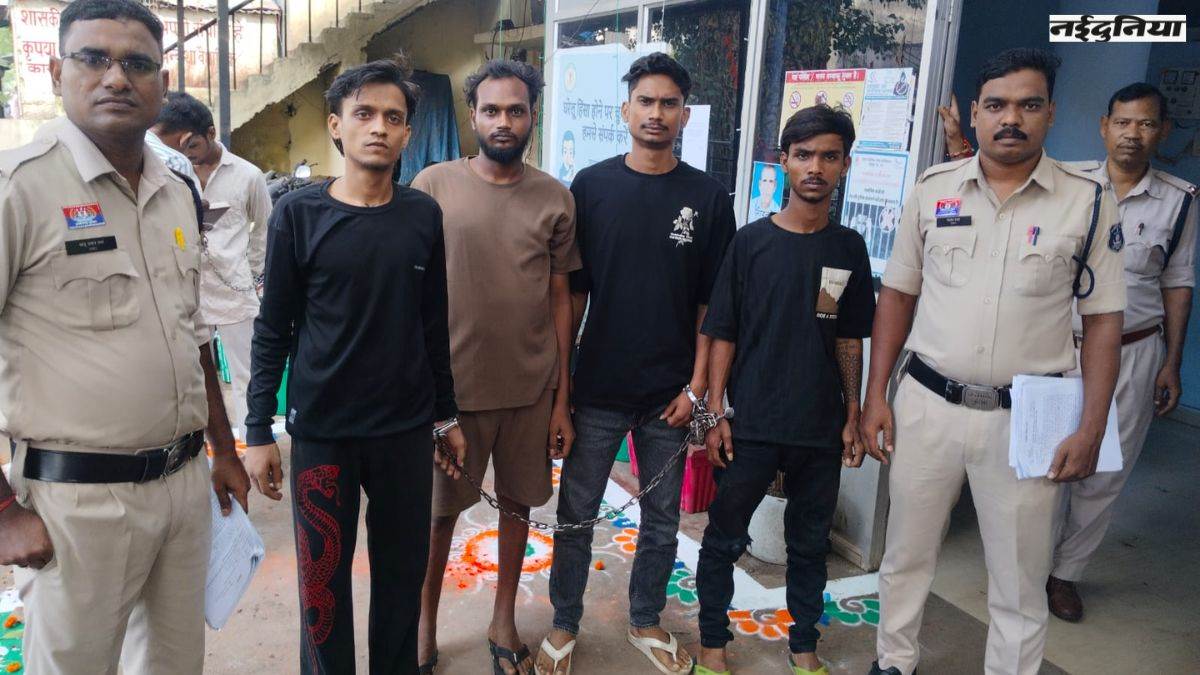 रायपुर में ड्रग्स लेते युवाओं का वीडियो वायरल...पुलिस ने की कार्रवाई, 4 पर लगाया 2-2 लाख का बाउंड ओवर