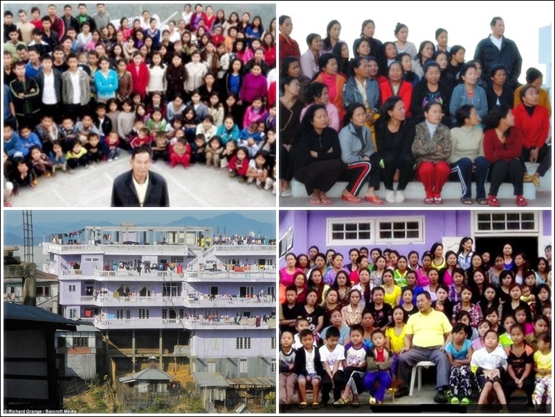 इस भारतीय की हैं 39 पत्नियां और 94 बच्चे, सौ कमरों में रहते हैं 181 सदस्य, एक दिन में खा जाते हैं 70 किलो दाल चावल