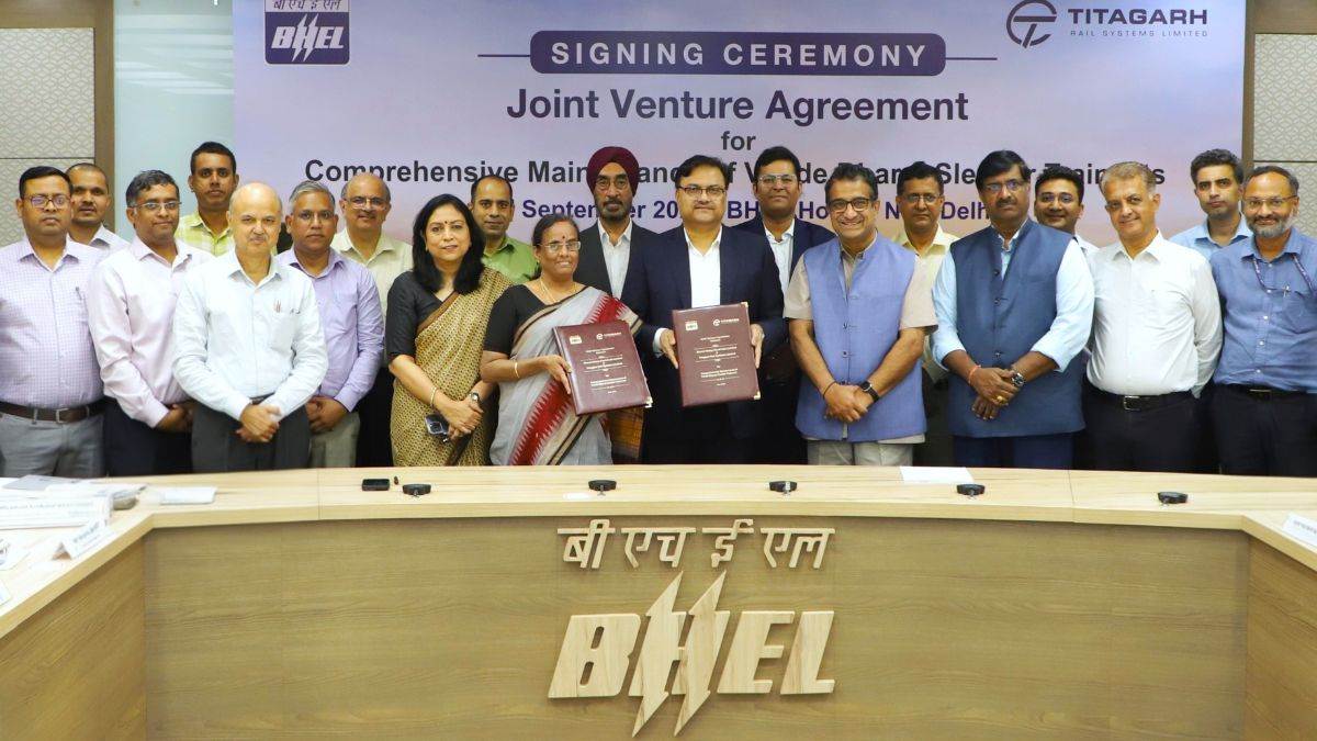 अब और सुरक्षित होगी वंदे भारत स्लीपर की यात्रा; BHEL और टीटागढ़ ने मिलाया हाथ, बनी नई जॉइंट वेंचर कंपनी