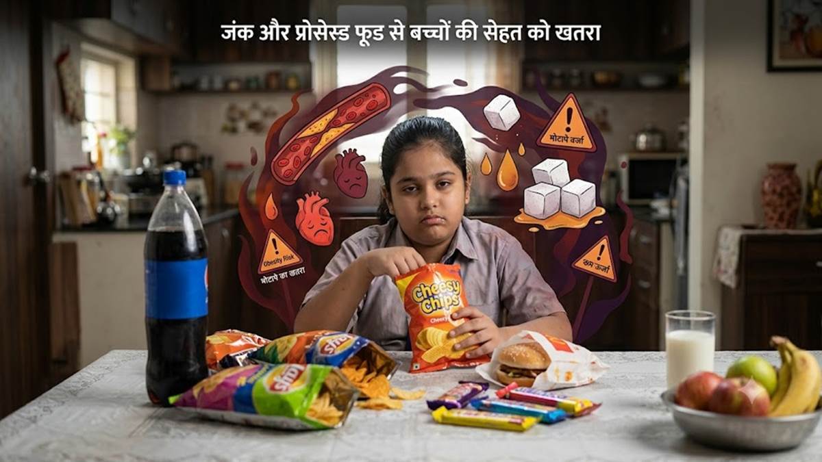 बच्चों का पाचन ही नहीं, व्यवहार भी बिगाड़ सकता है इस तरह का खाना