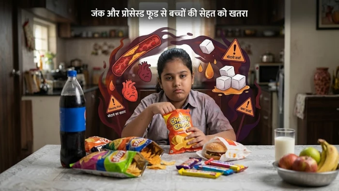 बच्चों का पाचन ही नहीं, व्यवहार भी बिगाड़ सकता है इस तरह का खाना