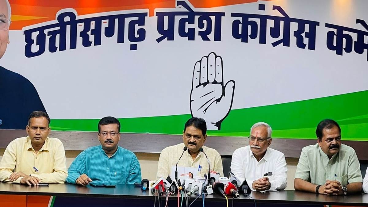 CG Vidhansabha Election 2023 : कांग्रेस ने अमित शाह पर लगाया भड़काऊ भाषण का आरोप, करेगी चुनाव आयोग में शिकायत - CG Vidhansabha Election 2023 Congress accuses Amit Shah of inflammatory speech,