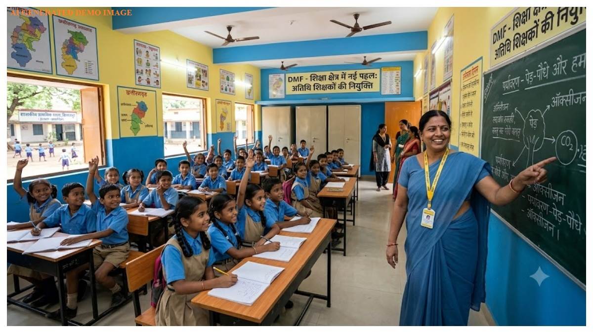 बिलासपुर में DMF से 250 से अधिक अतिथि शिक्षकों की नियुक्ति, सरकारी स्कूलों में अब सुधरेगी पढ़ाई की व्यवस्था