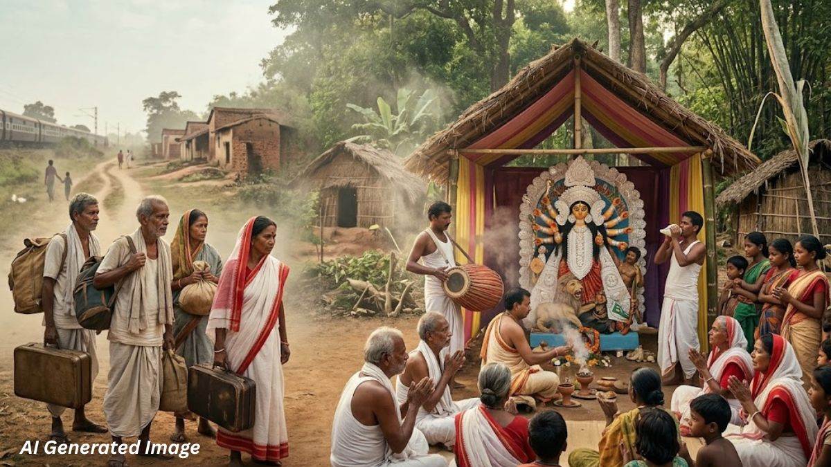 बंगाल से बस्तर तक विस्थापन के दर्द से सहेजी दुर्गापूजा की परंपरा