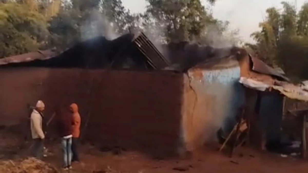 शहडोल में दिल दहला देने वाला हादसा: मां के सामने जिंदा जला इकलौता बेटा, कमरे से मदद के लिए लगाता रहा गुहार