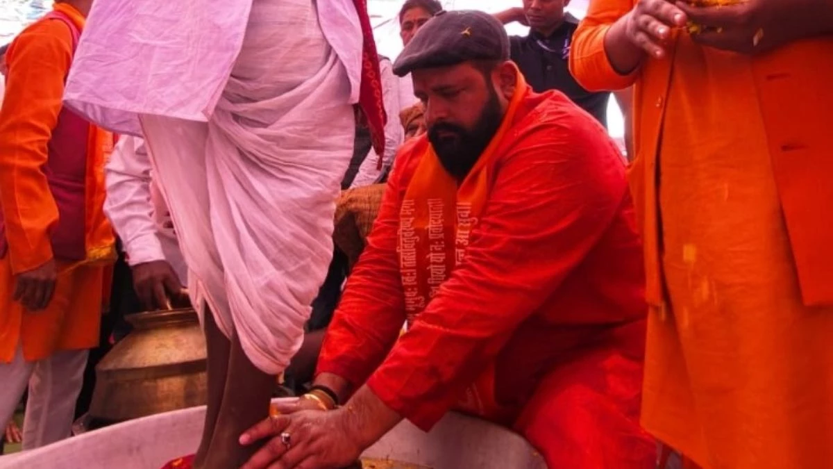 सराईपाली में 104 लोगों की सनातन धर्म में वापसी, प्रबल प्रताप सिंह बोले- छत्तीसगढ़ को बंगाल कतई बनने नहीं देंगे