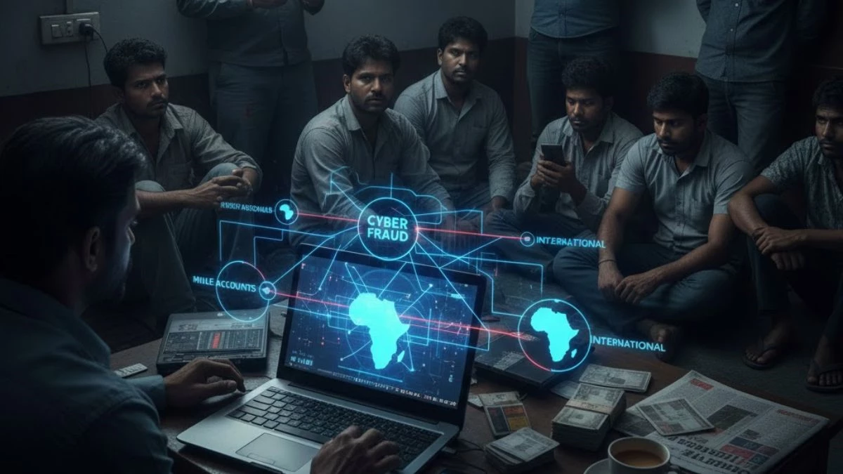 मध्य प्रदेश में तीन लाख म्यूल खाते, ऑपरेशन मैट्रिक्स में अंतरराष्ट्रीय साइबर गिरोह का खुलासा... 12 जिलों में 26 FIR