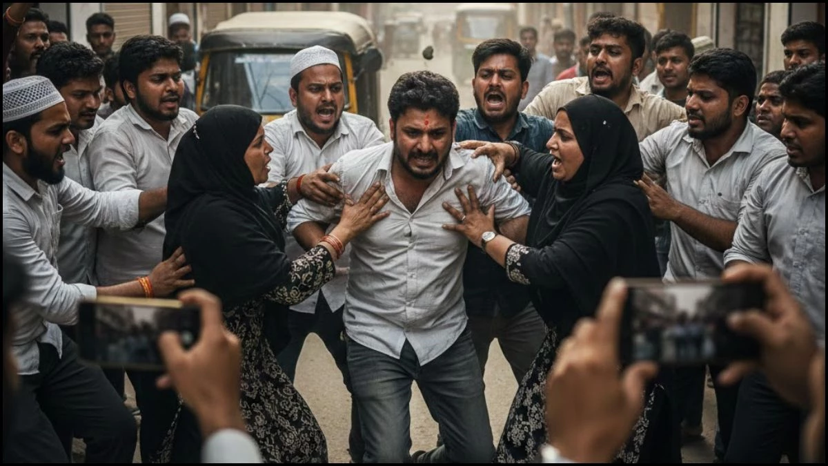 उज्जैन में बवाल: हफ्ता न देने पर कोचिंग संचालक को मुस्लिम युवकों व महिलाओं ने पीटा, हिंदू संगठनों का जमकर हंगामा