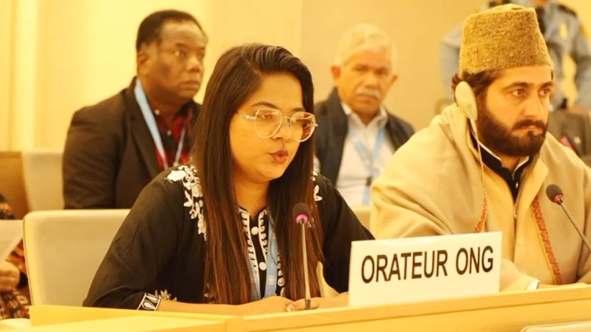 Indore News: इंदौर की बेटी ने संयुक्त राष्ट्र में गुंजा दिया जय श्रीराम