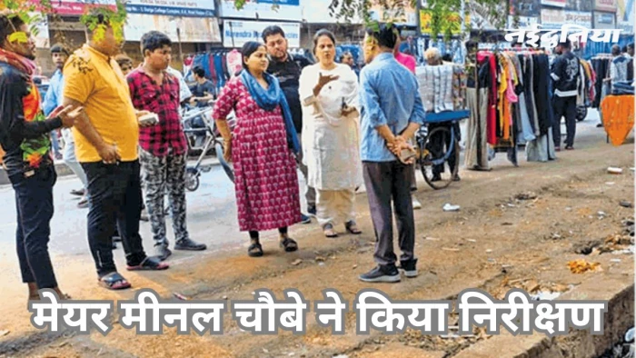 रायपुर में सड़क पर सज रहे अवैध बाजार, नालियों पर व्यापारियों का कब्जा