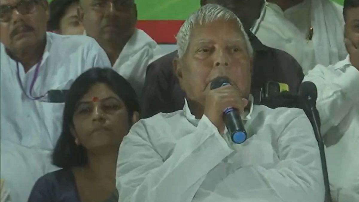 बेटी के लिए चुनाव प्रचार में उतरे लालू प्रसाद यादव, बोले- रोहिणी को कार्यकर्ता बनाना चाहते थे उम्मीदवार