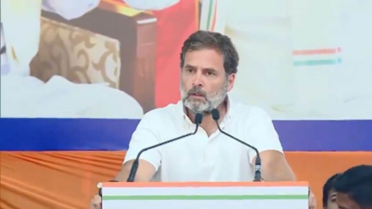 राहुल गांधी ने चुनावी सभा में युवाओं से किया वादा, बोले- हर बेरोजगार को देंगे नौकरी का अधिकार