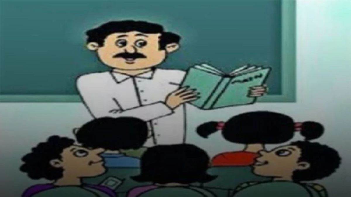 MP में एक कमरे में चल रहा स्कूल: कक्षा एक से पांचवीं तक के बच्चे बैठते हैं एक कमरे में, अधिकारियों को बताई परेशानी, नहीं हुई सुनवाई