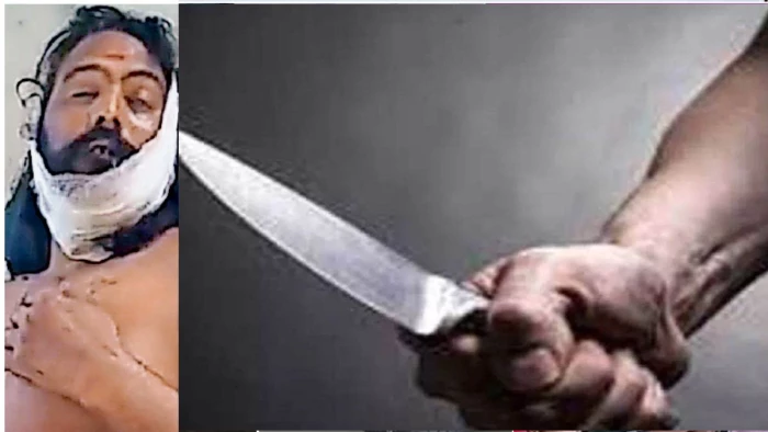 ग्वालियर में बाग वाले हनुमान मंदिर के सेवादार पर आधी रात हमला, गले और सीने मारा चाकू