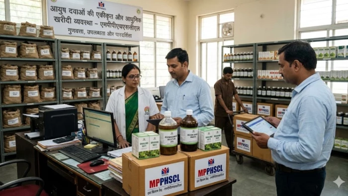 एमपी पब्लिक हेल्थ कॉरपोरेशन संभालेगा आयुष दवाओं का जिम्मा, खत्म होगा 'आउट ऑफ स्टॉक' का संकट
