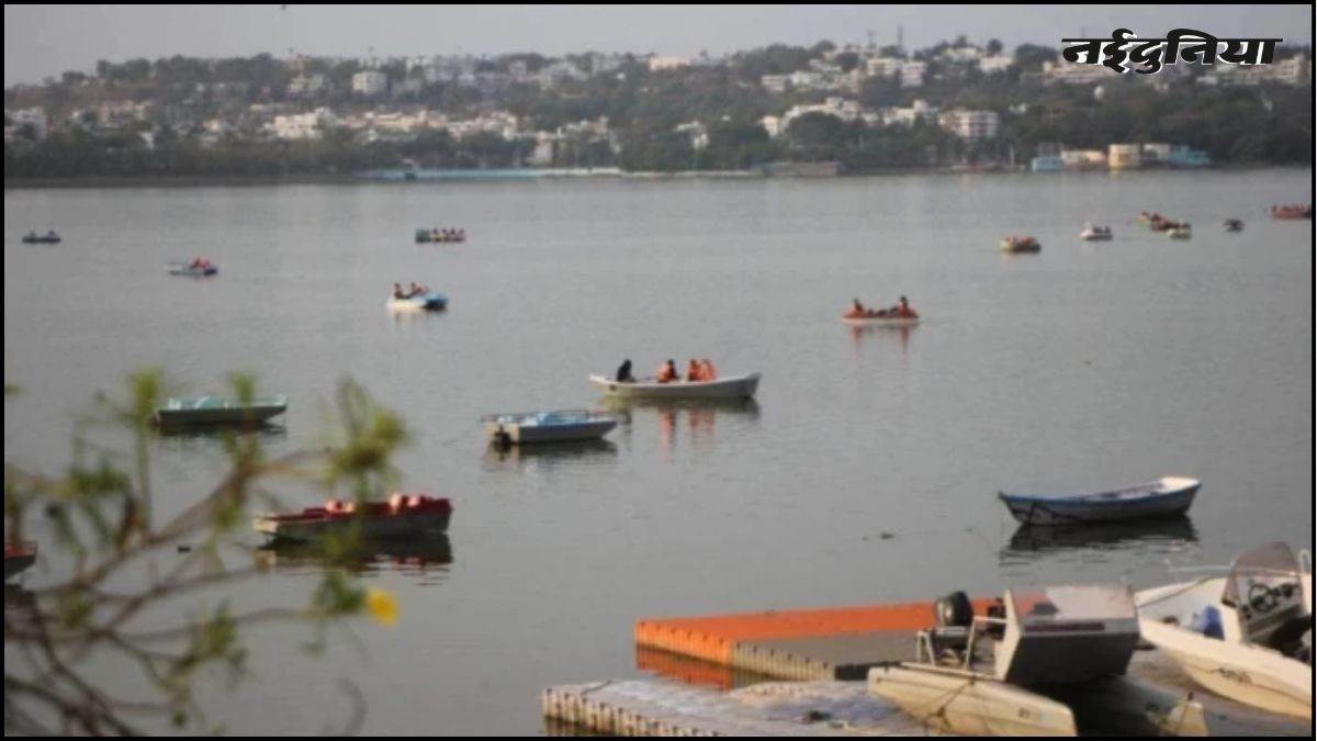 बड़ा तालाब में 400 अवैध कब्जे चिह्नित, लेकिन डेढ़ महीने में हटे सिर्फ 40, रसूखदारों के कब्जे छोड़ अन्य पर चला बुलडोजर