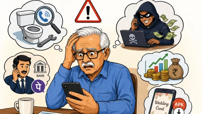 "आपका पार्सल आया है..."- एक संदिग्ध कॉल और भोपाल जिला शिक्षा अधिकारी का मोबाइल हैक; फोन-मैसेज हुए दूसरे नंबर पर डायवर्ट