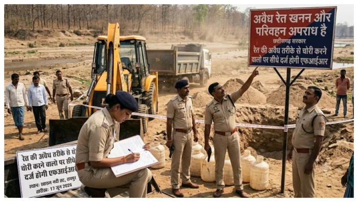 बिलासपुर की सभी रेत खदानें सील; अवैध उत्खनन या परिवहन करने वालों पर अब सीधे दर्ज होगी FIR