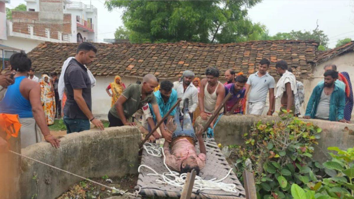 केन बेतवा प्रोजेक्ट के नाम पर पन्ना की स्थानीय सिंचाई परियोजना के प्रभावितों को घेरकर किए जा रहे प्रदर्शन को कराया खत्म