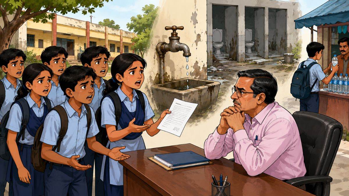 'घर से लाई बोतल का पानी हो जाता है खत्म, दुकान से खरीदना पड़ता है'... भोपाल के सरकारी स्कूल में पेयजल किल्लत पर फूटा छात्रों का गुस्सा