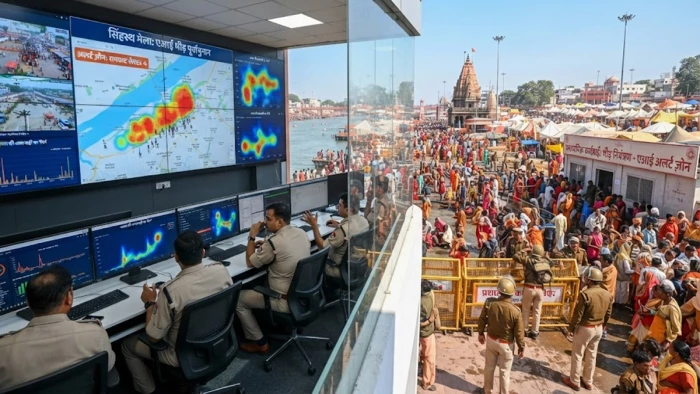 उज्जैन सिंहस्थ मेले में एआई पहले बताएगा कहां होगी परेशानी, उसके बाद प्रशासन करेगा कार्रवाई
