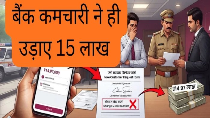 रायपुर में कर्मचारी ने ही रची बैंकिंग फ्रॉड की सा​जिश, फर्जी रिक्वेस्ट से FD खाता तुड़वाया, लाखों रुपये उड़ाए
