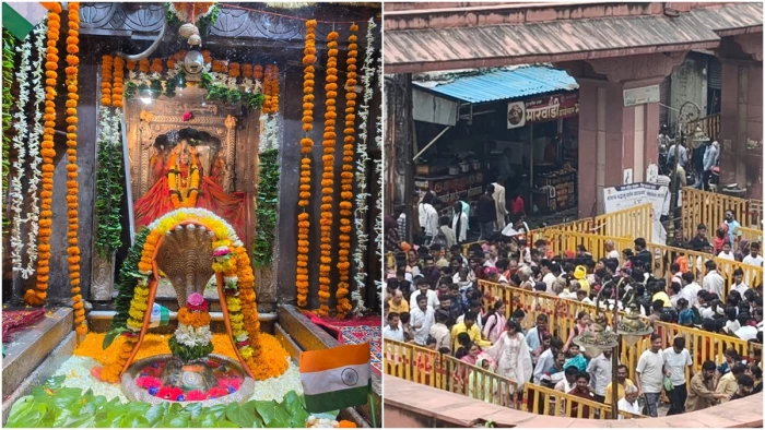 श्रावण मास में भगवान ओंकारेश्वर के सुगम दर्शन कराने पर फोकस, बड़ी संख्या में उमड़ी श्रद्धालुओं की भीड़