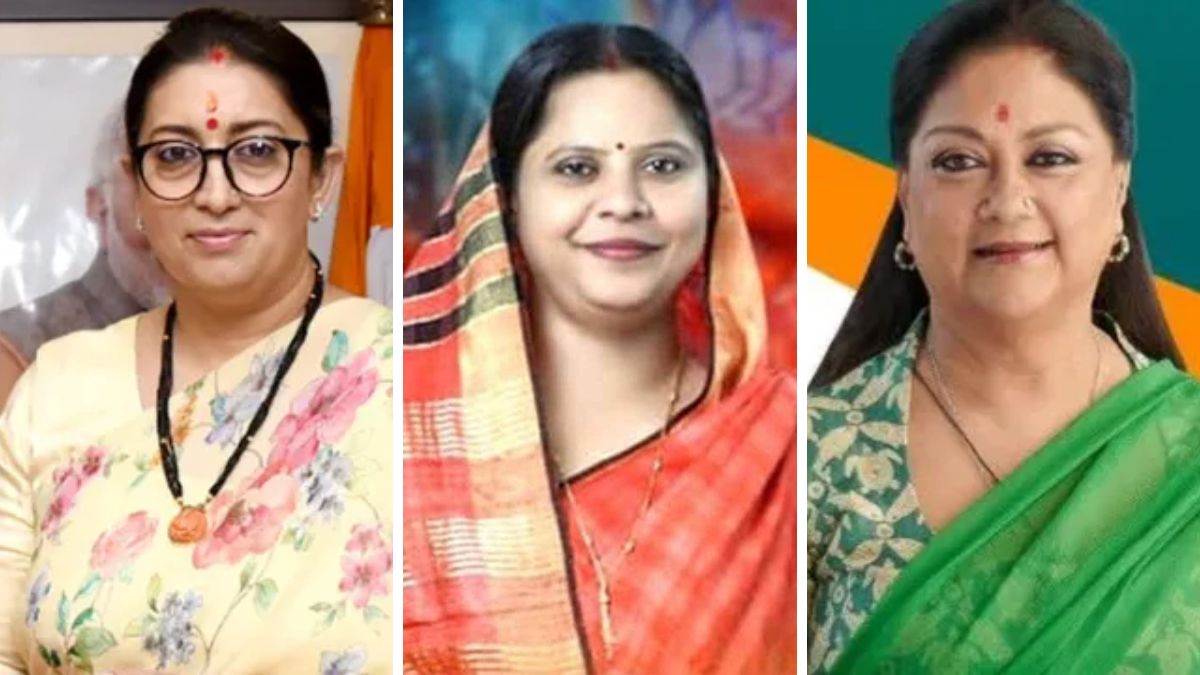 भाजपा की नई राष्ट्रीय टीम में महिलाओं का दबदबा: वसुंधरा राजे-स्मृति ईरानी से लेकर रूप कुमारी चौधरी को मिले अहम पद, देखें लिस्ट