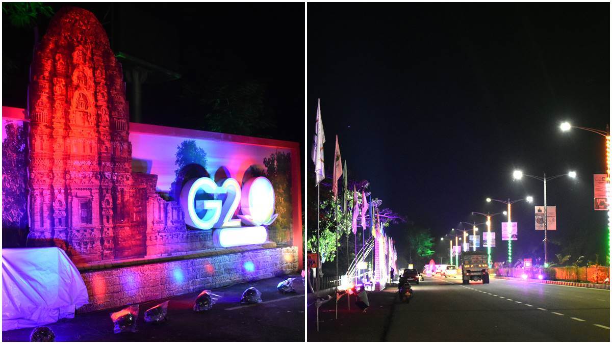 G20 Summit in Raipur: दुल्हन की तरह सजा नवा रायपुर, कांसे की थाली में  परोसेंगे छत्तीसगढ़ी पकवान - G20 Summit Nava Raipur decorated like a bride  Chhattisgarhi dish will be served in